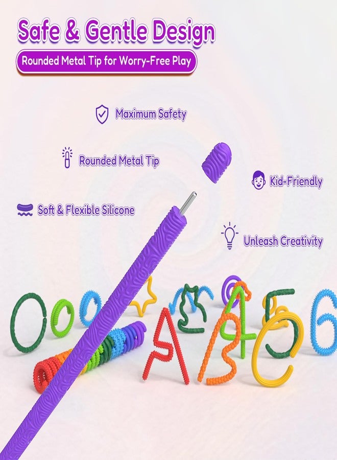 Ahorasky Sensory Autism Toys for Kids - 8Pcs Textured Stretchy Sensory Fidget Toys for Stress Anxiety - Sensory Toys Special Needs for Autistic Autism Children Toddlers Girls Boys, Classroom & Travel - Image 4